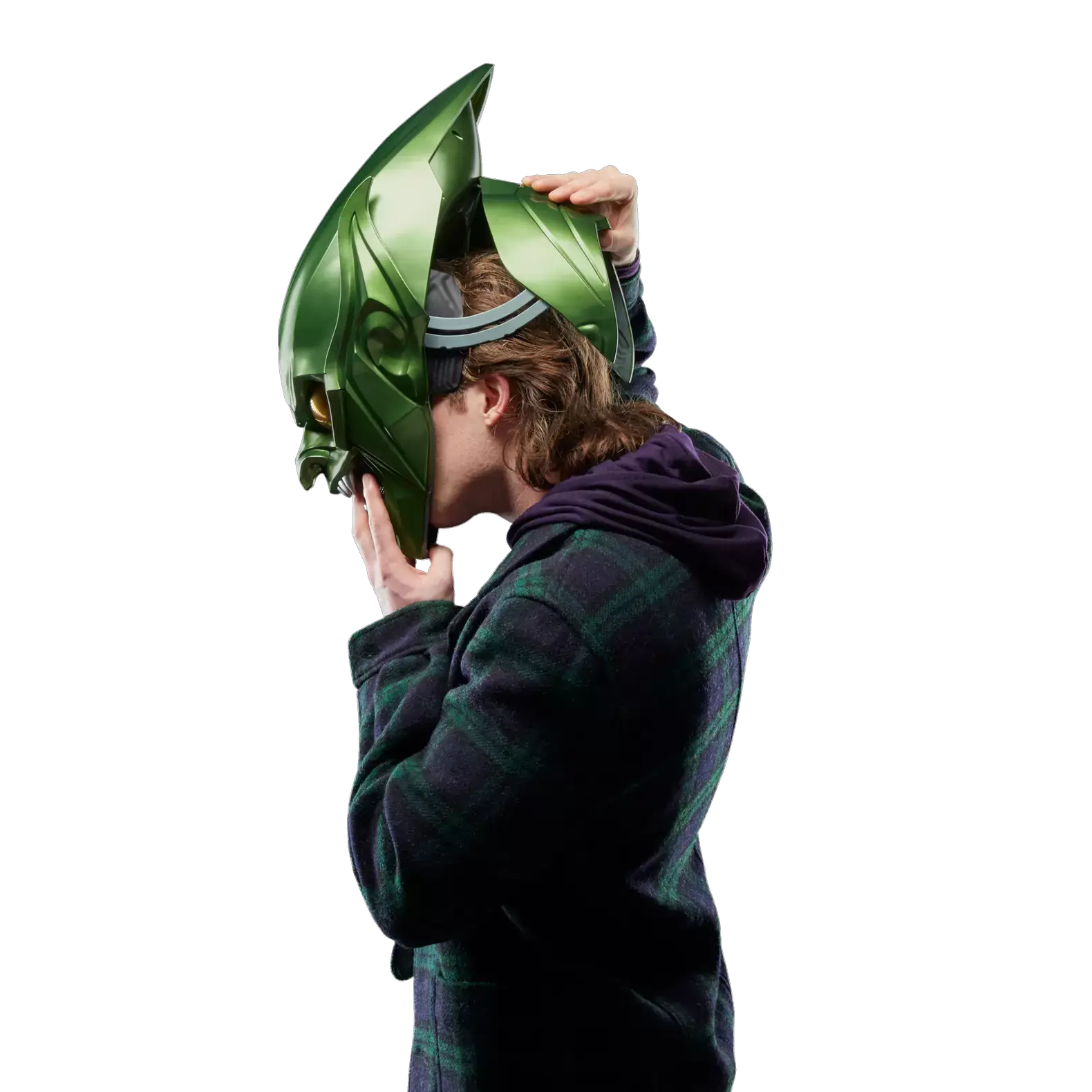 Marvel Legends Series Green Goblin Roleplay Helmet by THE MIGHTY HOBBY SHOP
