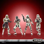 Star Wars Vintage Collection Captain Enoch and Thrawn's Night Troopers action figures displayed in dynamic poses.