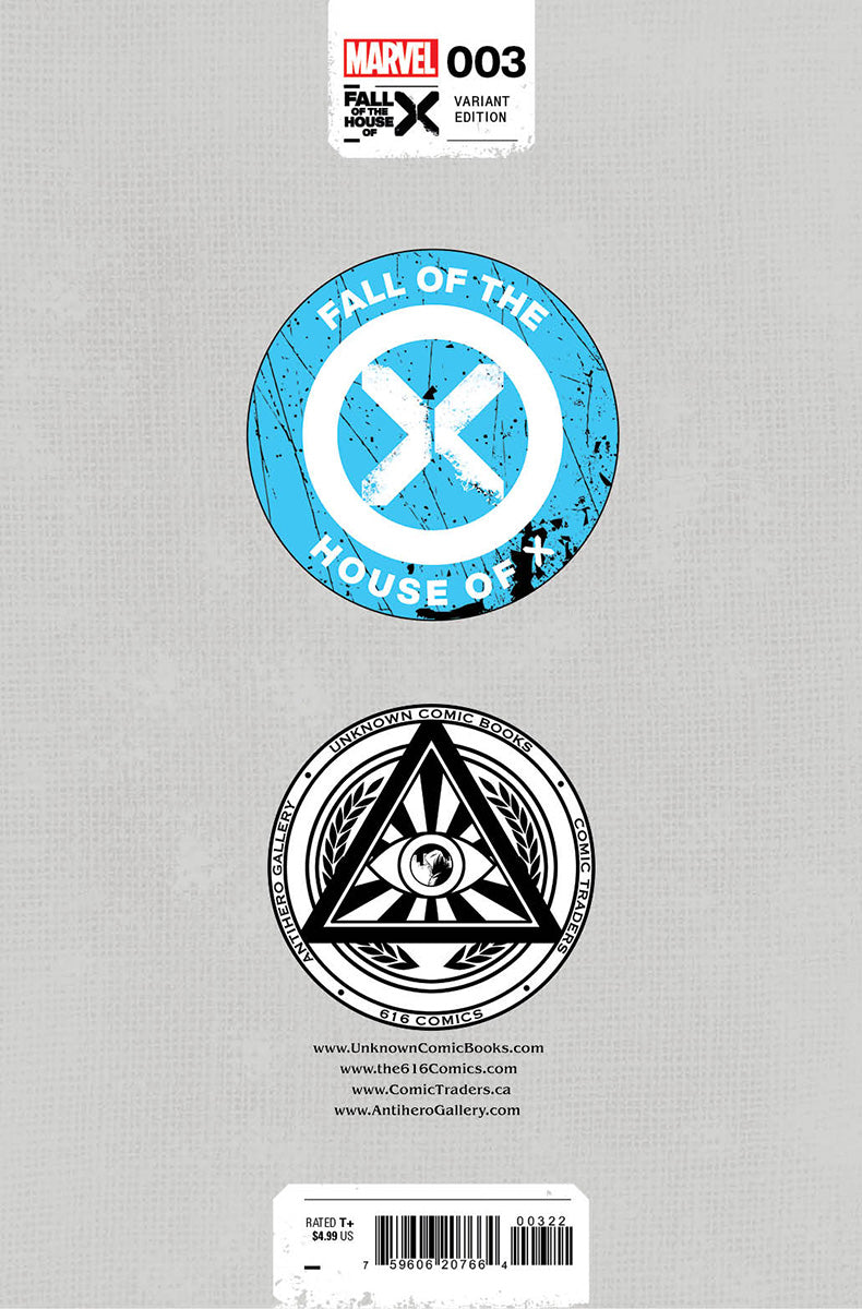 Fall Of The House Of X 3 Unknown Comics Ejikure Exclusive Connecting Var [03/13/2024] by Unknown Comic Books