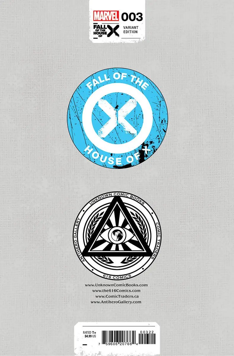 Fall Of The House Of X 3 Unknown Comics Ejikure Exclusive Virgin Connecting Var [03/13/2024] by Unknown Comic Books