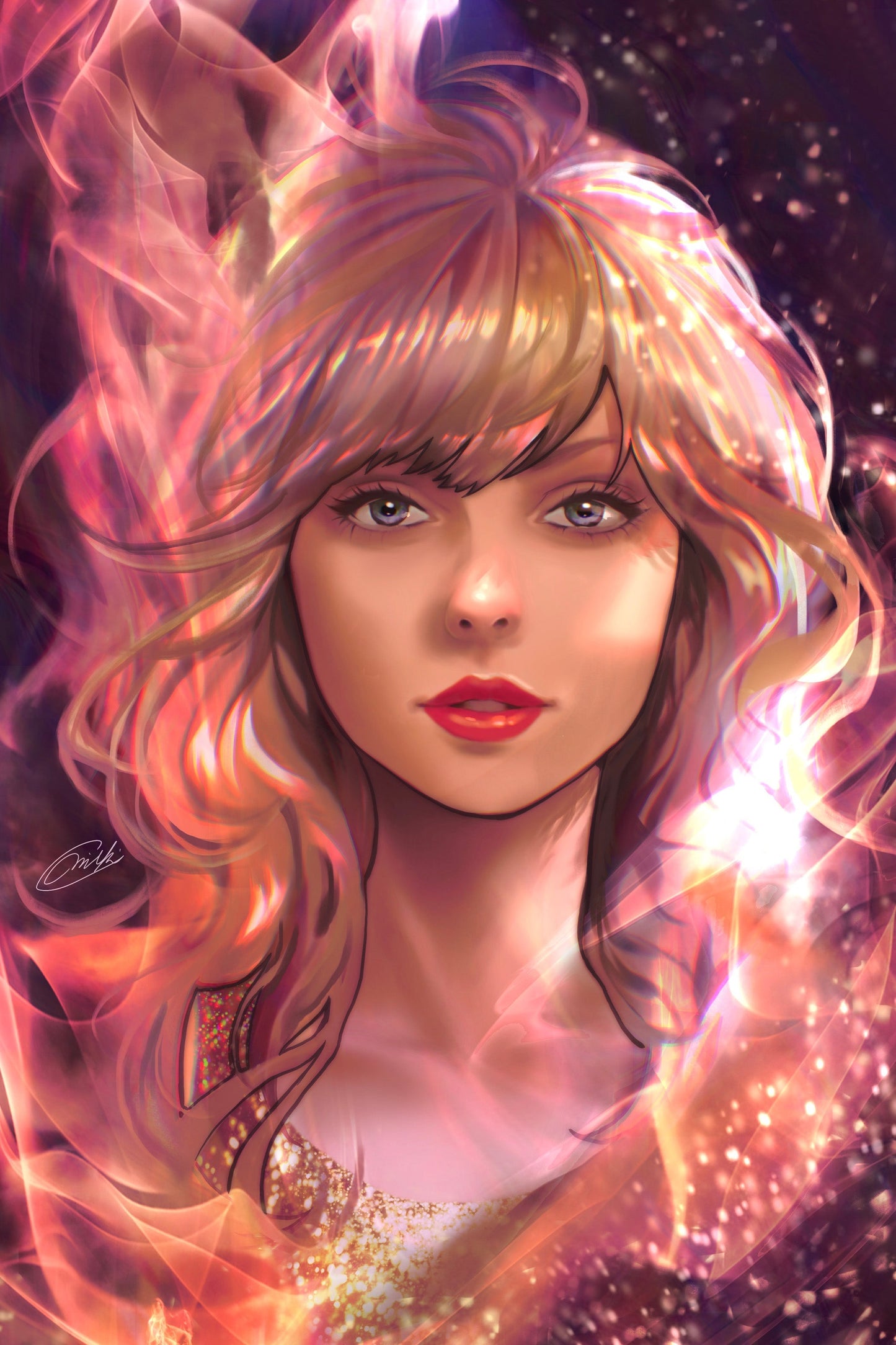[METAL] FEMALE FORCE TAYLOR SWIFT #2 THE SEQUEL UNKNOWN COMICS MIKI OKAZAKI EXCLUSIVE VIRGIN VAR (05/29/2024)