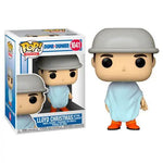 Lloyd from Dumb and Dumber getting a haircut in a Pop! Movies vinyl figure by THE MIGHTY HOBBY SHOP.