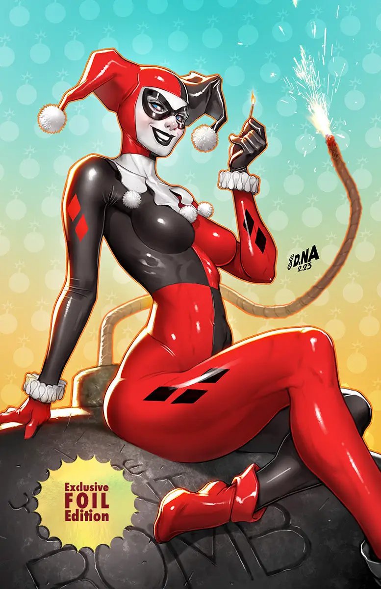 [FOIL] Harley Quinn #46 David Nakayama Exclusive PREMIUM Var BOOM (02/19/2025) by Unknown Comic Books