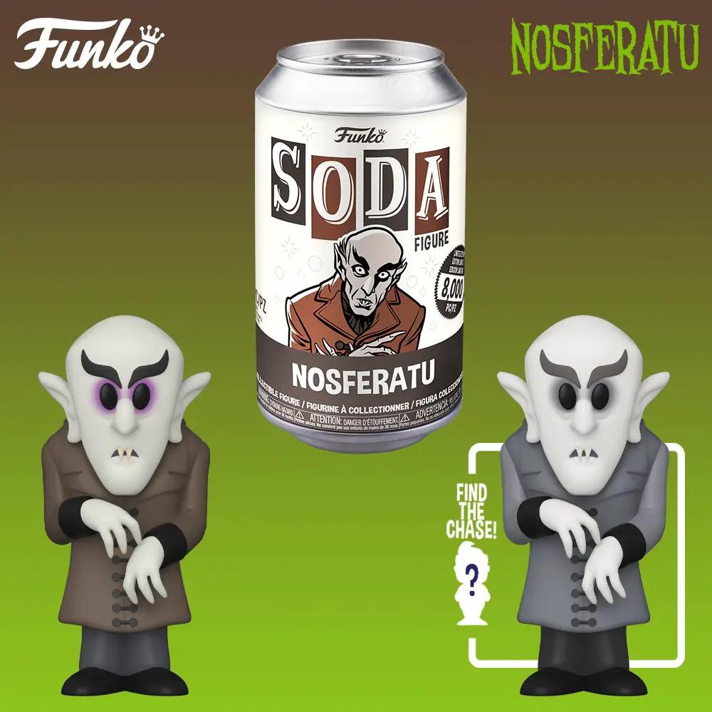 Vinyl SODA Nosferatu movie figure from THE MIGHTY HOBBY SHOP, detailed replica of the classic vampire character.