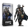 FiGPiN Classic Mandalorian with The Child collectible figure featuring detailed design and vibrant colors from The Mandalorian series.