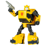Transformers Studio Series Deluxe Bumblebee action figure from The Movie 86-29, detailed robot toy with vibrant yellow and black colors.
