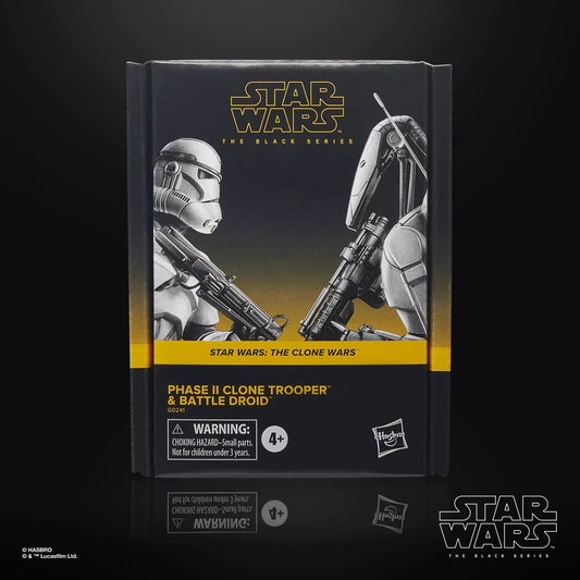 Star Wars The Black Series Clone Trooper & Battle Droid