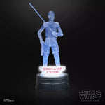 Ezra Bridger action figure from Star Wars The Black Series, detailed with costume and accessories, posed for display.