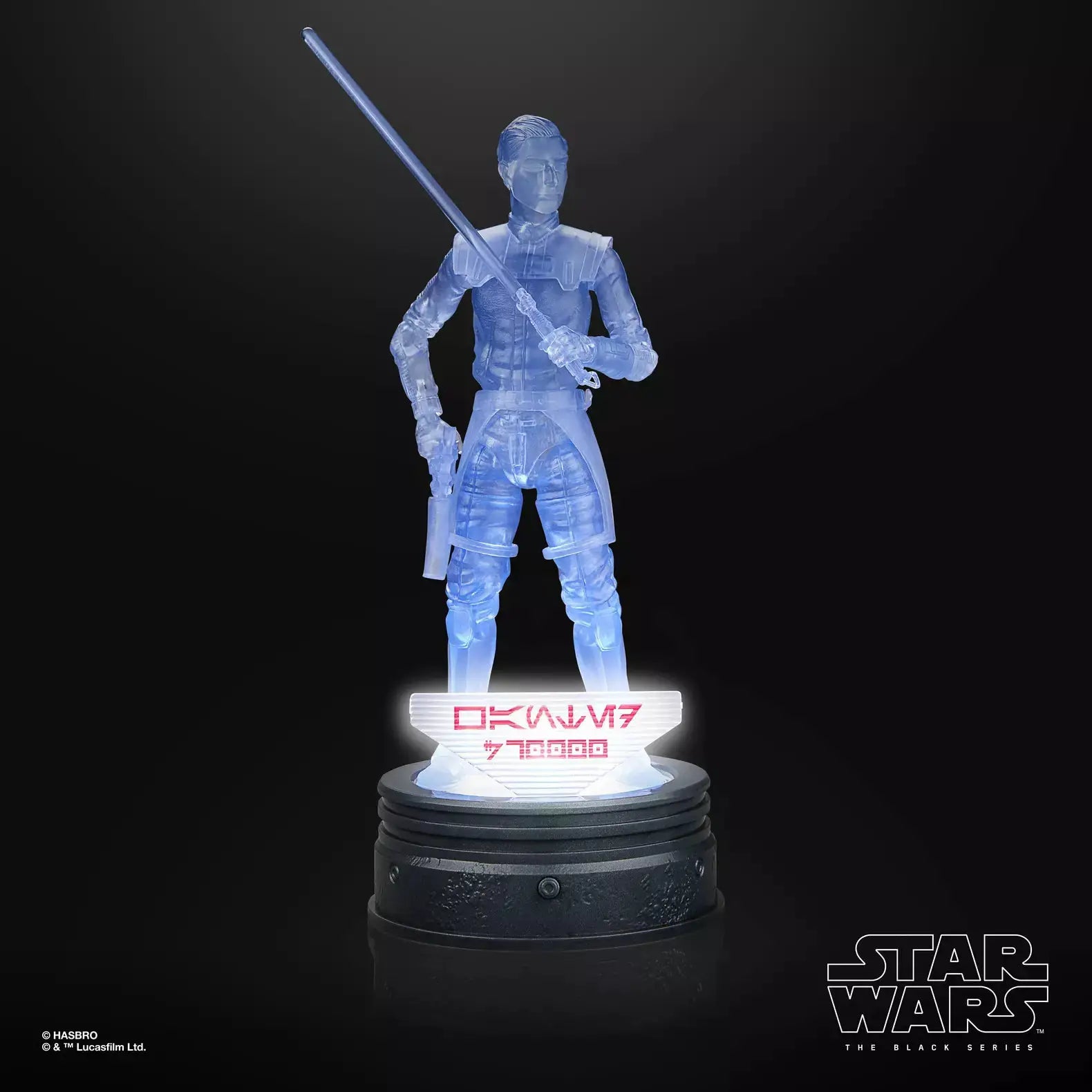 Ezra Bridger action figure from Star Wars The Black Series, detailed with costume and accessories, posed for display.