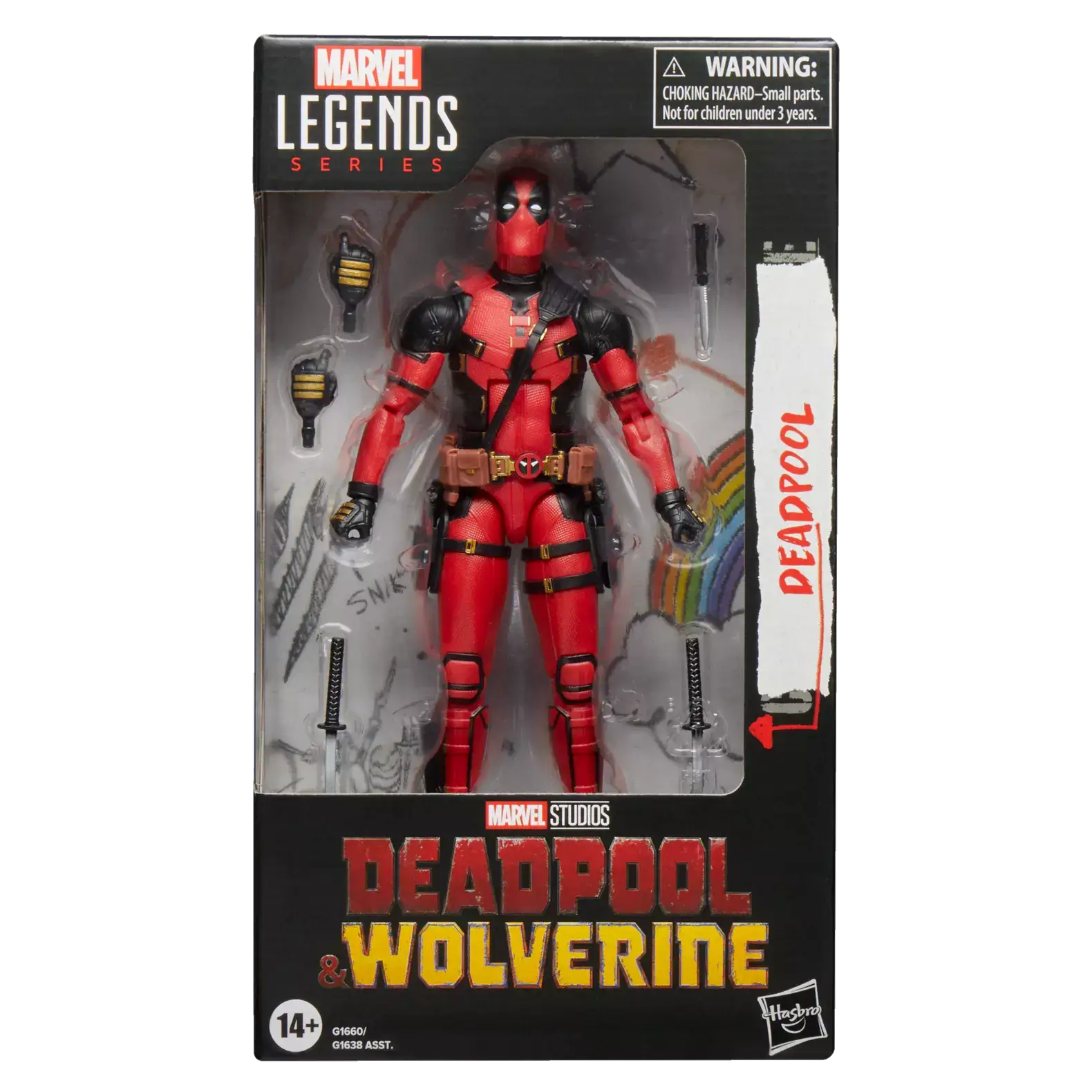 Marvel Legends Series Deadpool Action Figure by THE MIGHTY HOBBY SHOP