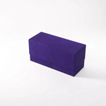 Purple THE ACADEMIC 133+ XL Stealth Edition gaming keyboard by THE MIGHTY HOBBY SHOP, with sleek design and compact layout.