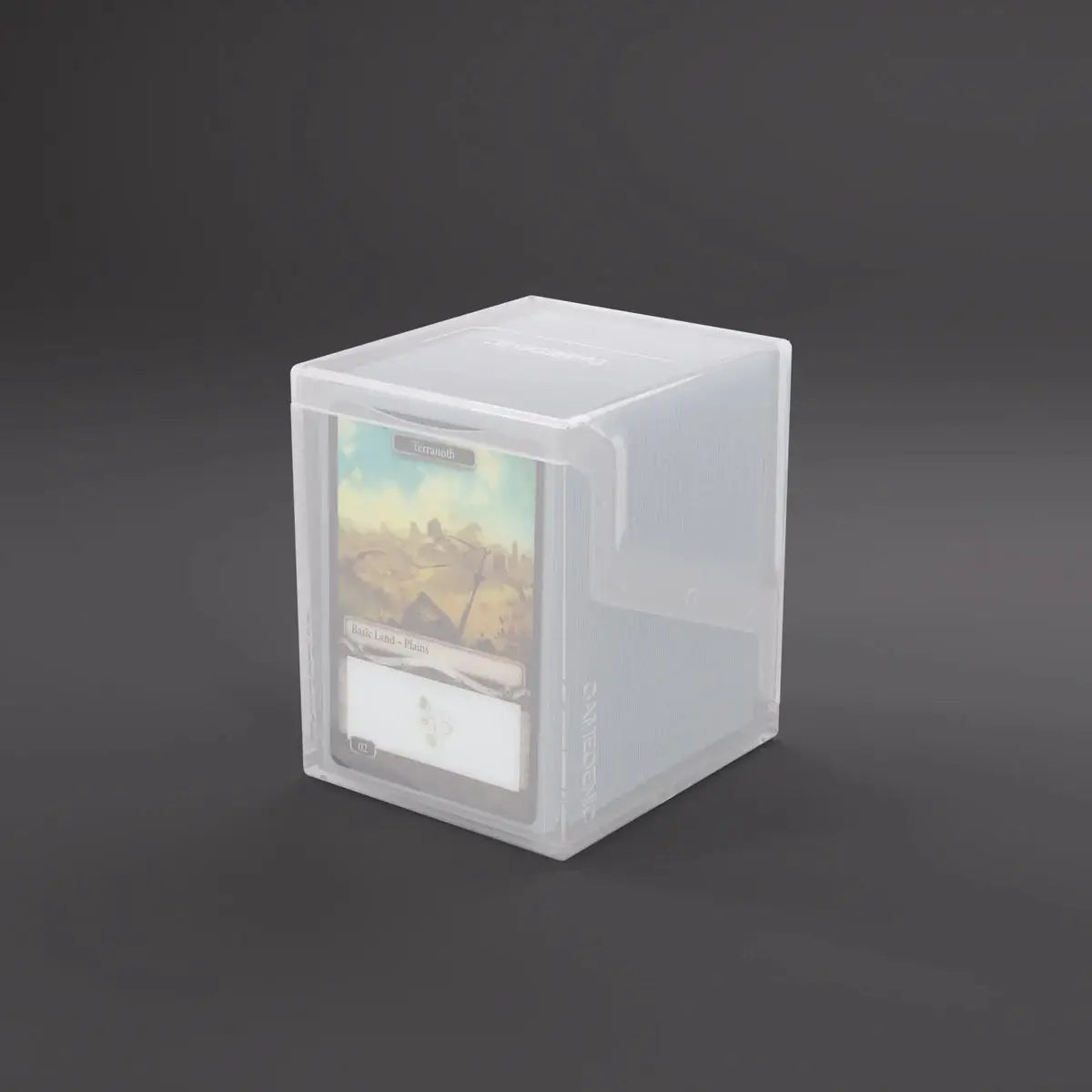 Gamegenic Bastion 100+ XL white storage case for tabletop game components, durable and spacious for organizing gaming accessories.