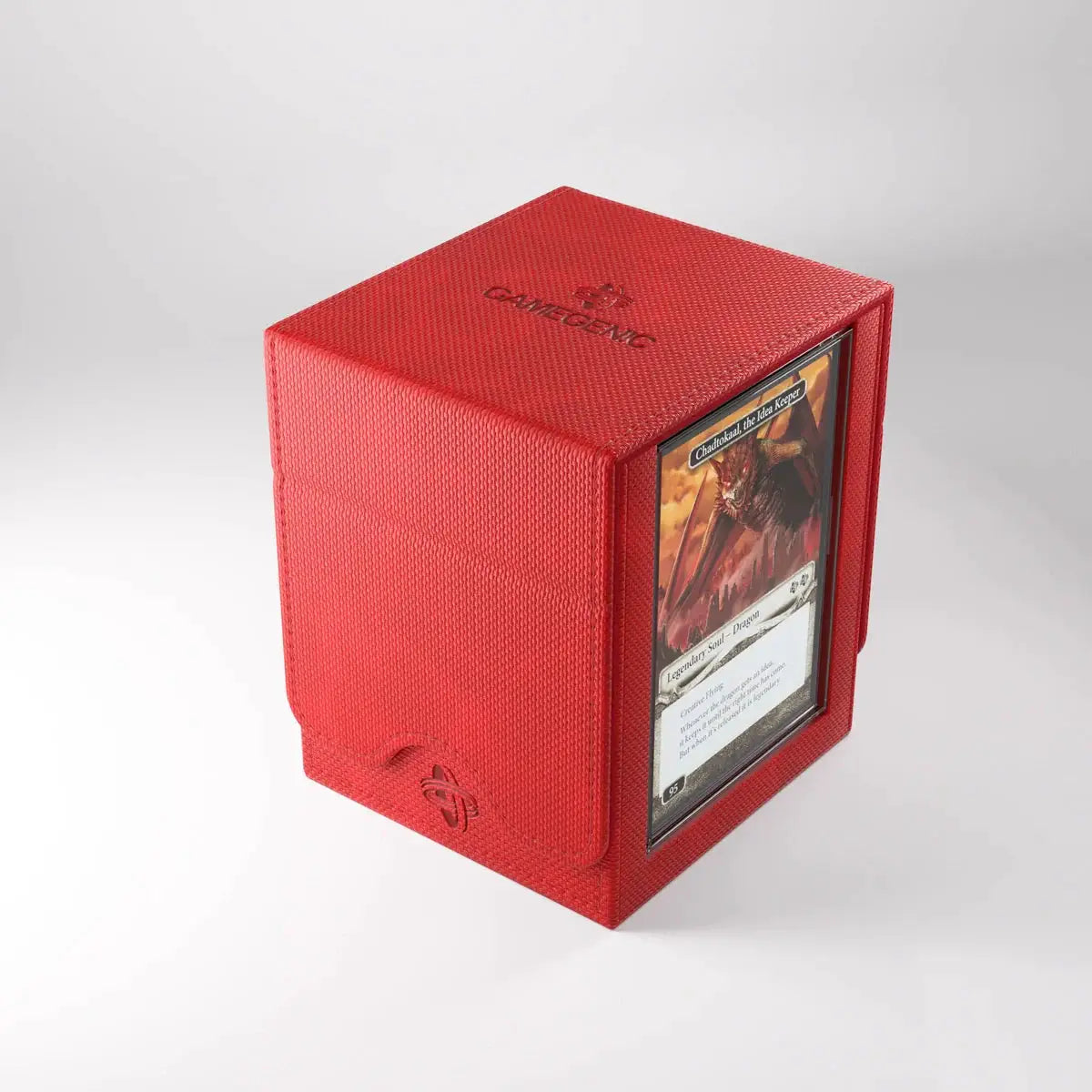 Red Squire Plus 100+ XL convertible toy train by The Mighty Hobby Shop, featuring detailed design and vibrant color.