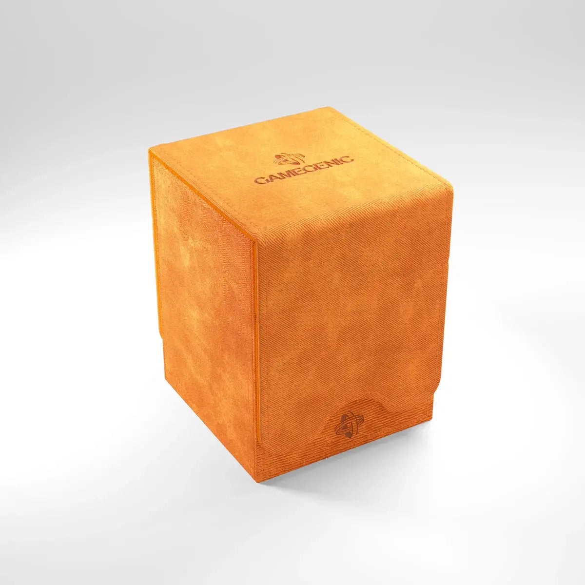 Orange SQUIRE 100+ XL convertible model by THE MIGHTY HOBBY SHOP, featuring detailed design and sturdy construction.