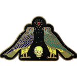 Gothic Queen - Falcon (GITD) Pin by THE MIGHTY HOBBY SHOP