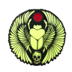 Gothic Queen - Scarab Pin (GITD) by THE MIGHTY HOBBY SHOP