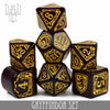 Harry Potter - Gryffindor Dice Set by DNDDICE.COM
