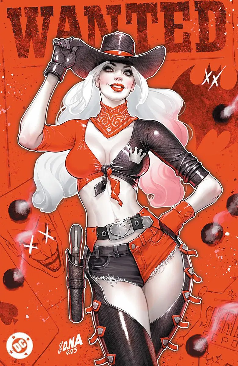 [FOIL] Harley Quinn #47 David Nakayama Exclusive Var PREMIUM HOWDY [RED] (02/19/2025) by Unknown Comic Books