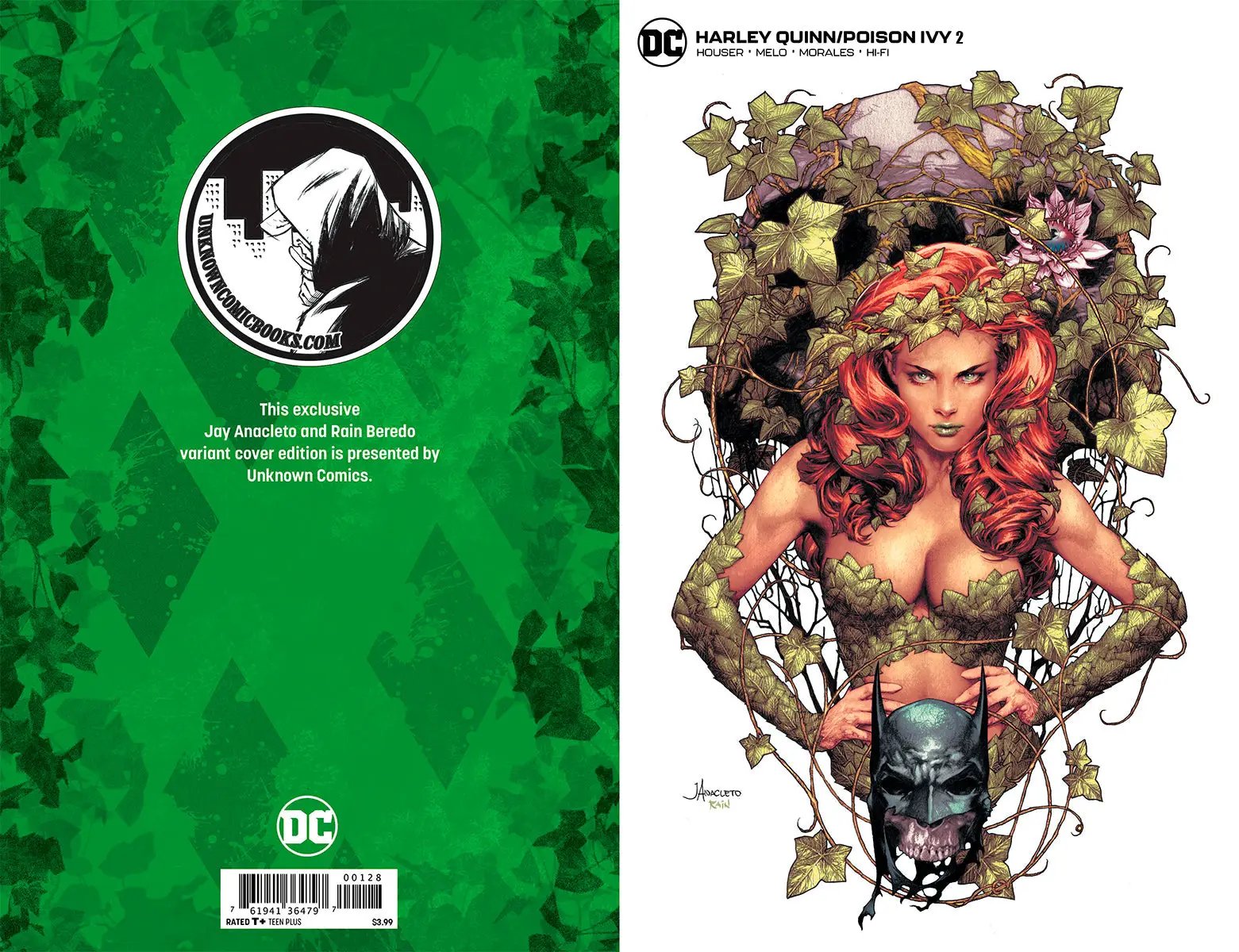 HARLEY QUINN & POISON IVY #2 (OF 6) UNKNOWN COMICS JAY ANACLETO MINIMAL (10/09/2019) by Unknown Comic Books