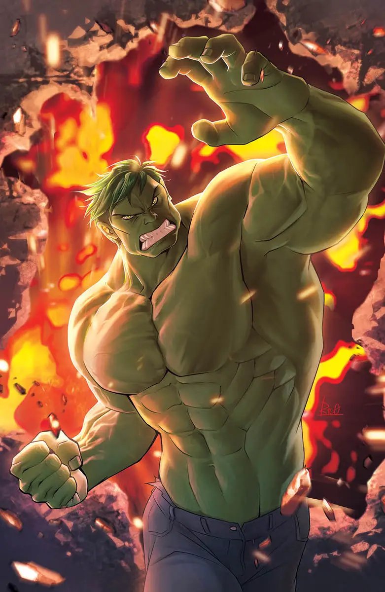 Hulk #10 Unknown Comics R1C0 Exclusive Virgin Var (11/02/2022) by Unknown Comic Books