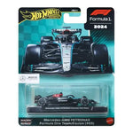 Hot Wheels 1:64 scale premium die-cast Formula 1® collectible toy race car with varied styles, detailed and vibrant.