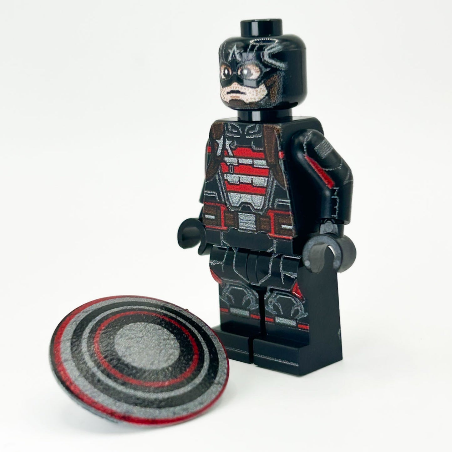 US AGENT Minifig made using LEGO parts - B3 Customs
