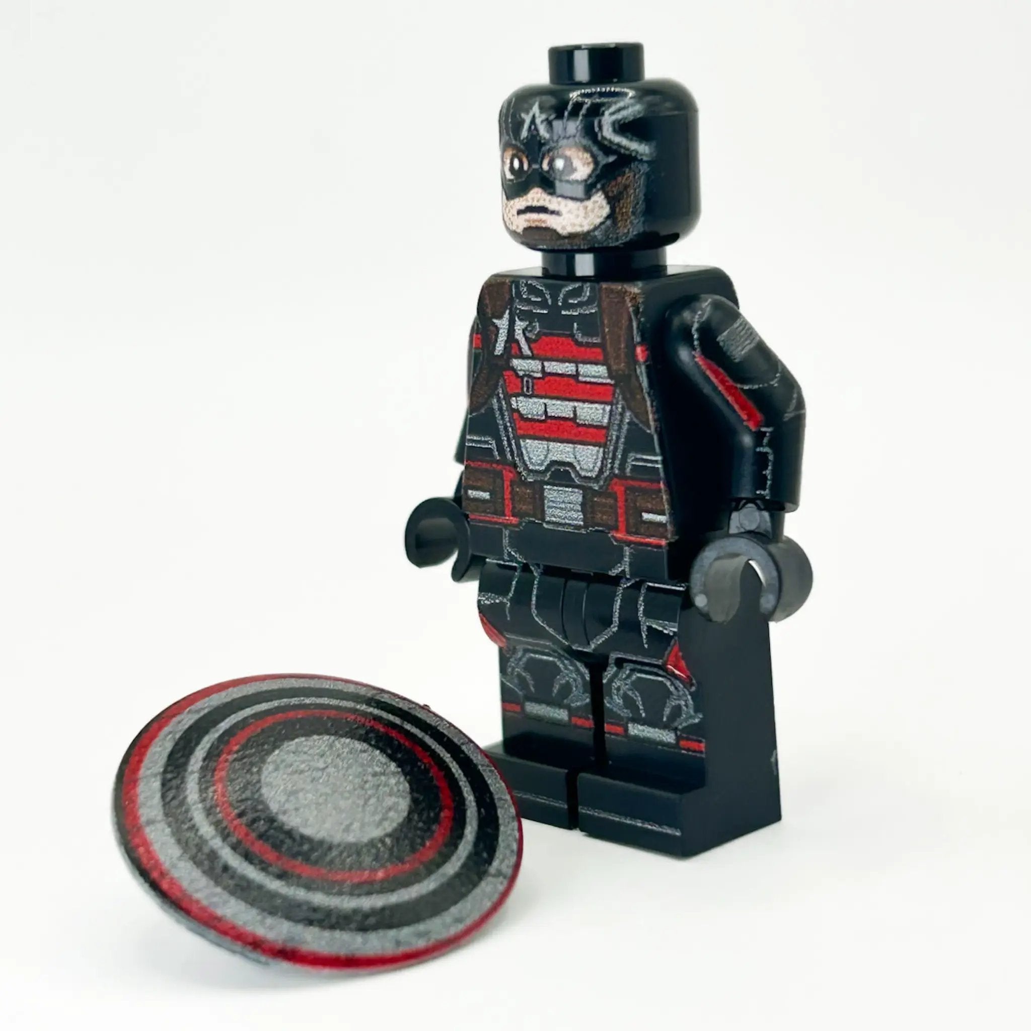 US AGENT Minifig made using LEGO parts - B3 Customs by B3 Customs