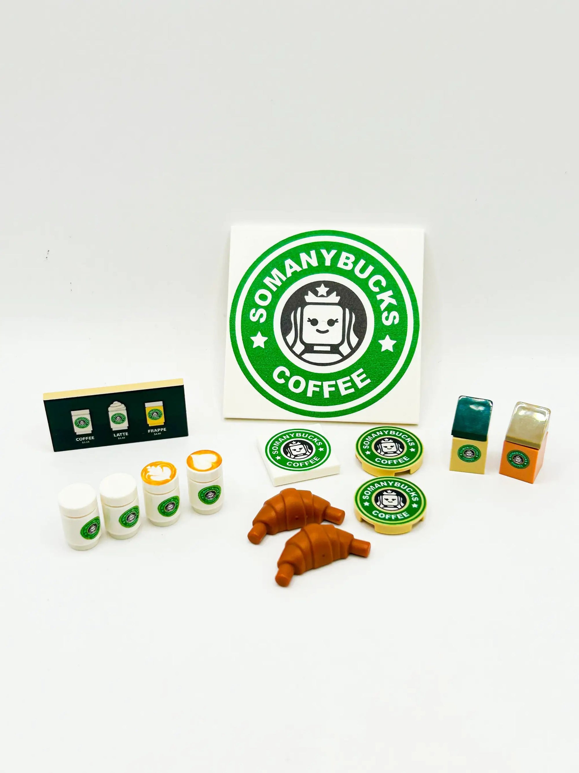 Somanybucks Parts Pack made with LEGO parts by B3 Customs