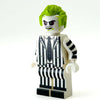 Beetlejuice Minifig made using LEGO parts by B3 Customs
