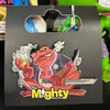Anime Fest exclusive MHS X RGV pin with lanyard, limited edition LE50, featuring vibrant design and detailed artwork.