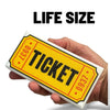 Life-Size Ticket / Cosplay by B3 Customs