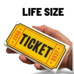 Life-Size Ticket / Cosplay by B3 Customs
