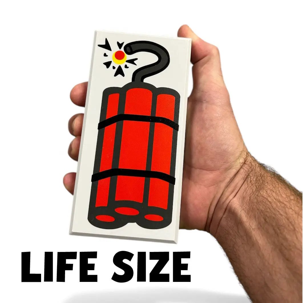 Life-Size Dynamite Tile / Cosplay by B3 Customs