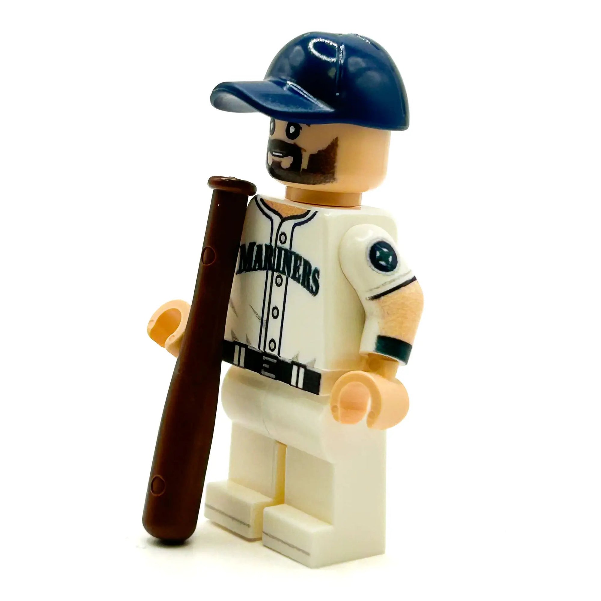 #29 C Seattle Baseball Minifig by B3 Customs