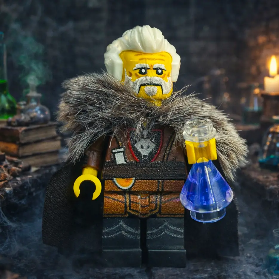 Wolfpack Alchemist Minifig by B3 Customs