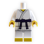 Purple Belt Karate Minifig Body by B3 Customs