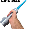 Life-Size Blue Saber with Retractable Blue Blade / Cosplay by B3 Customs