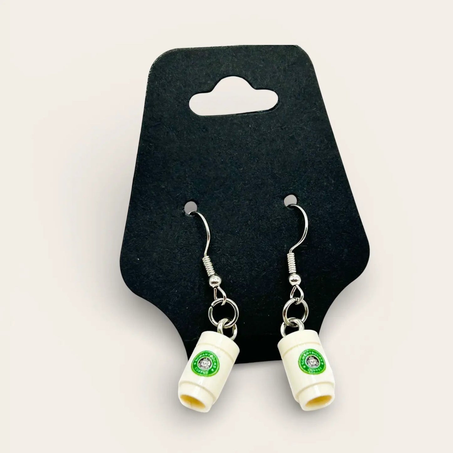 Somanybucks Coffee Cup Earrings by B3 Customs