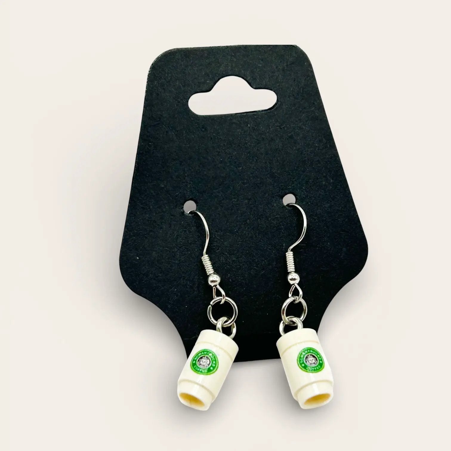 Somanybucks Coffee Cup Earrings by B3 Customs