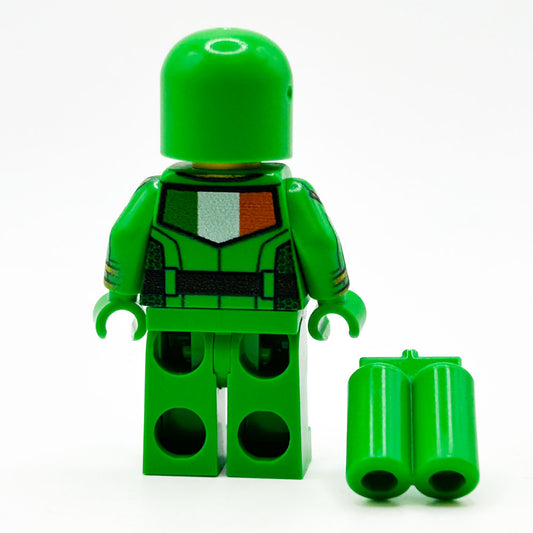 Green Shamrock Irish Classic Spaceman Minifig