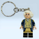 GEORGE WASHINGTON Minifig keychain by B3 Customs