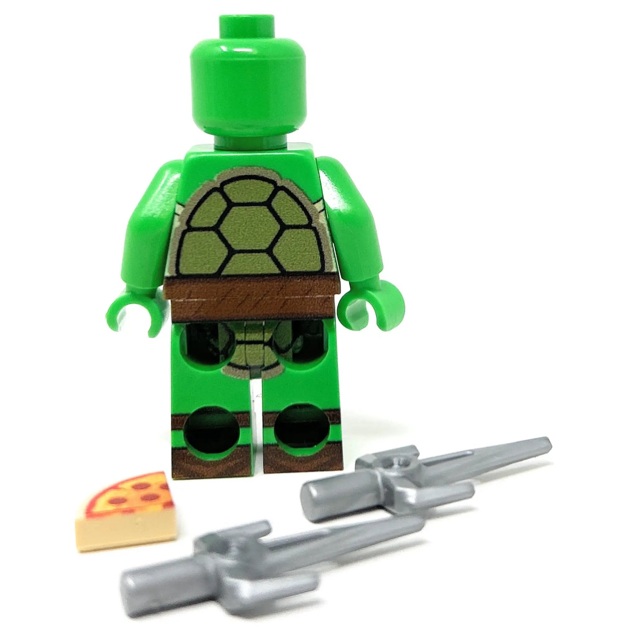 Raph Red Fighter Turtle - Custom Minifig made using LEGO parts by B3 Customs