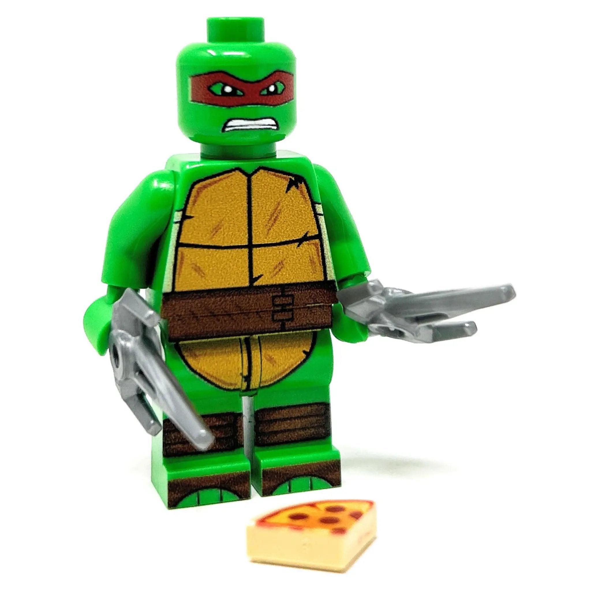 Raph Red Fighter Turtle - Custom Minifig made using LEGO parts by B3 Customs