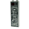 Amazon Warrior in Carbonite LEGO brick by B3 Customs, showing a detailed 1x2x5 brick with an Amazon warrior design.