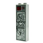 B3 Customs Man of Steel in Carbonite 1x2x5 brick showing detailed Superman figure encased in carbonite block.