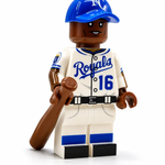 #16 KC Outfielder Legends Baseball Player Minifig by B3 Customs