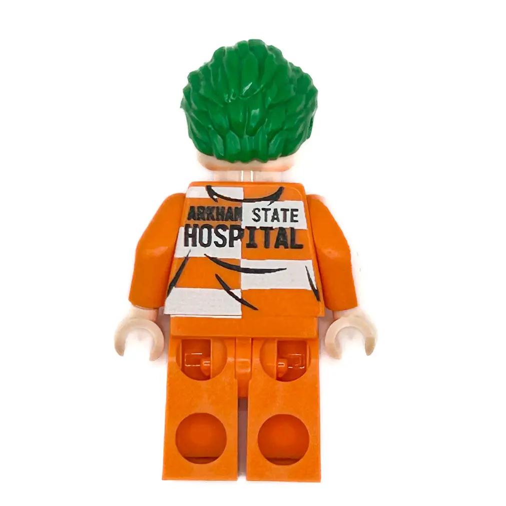 Joker (The Batman, Arkham Prison) Minifig - B3 Customs by B3 Customs