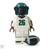 #26 RB Barkley Eagles Football Player Minifig made using LEGO parts - B3 Customs by B3 Customs