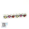 Valentine's Day Lights Custom Printed on 1x8 Brick - B3 Customs by B3 Customs