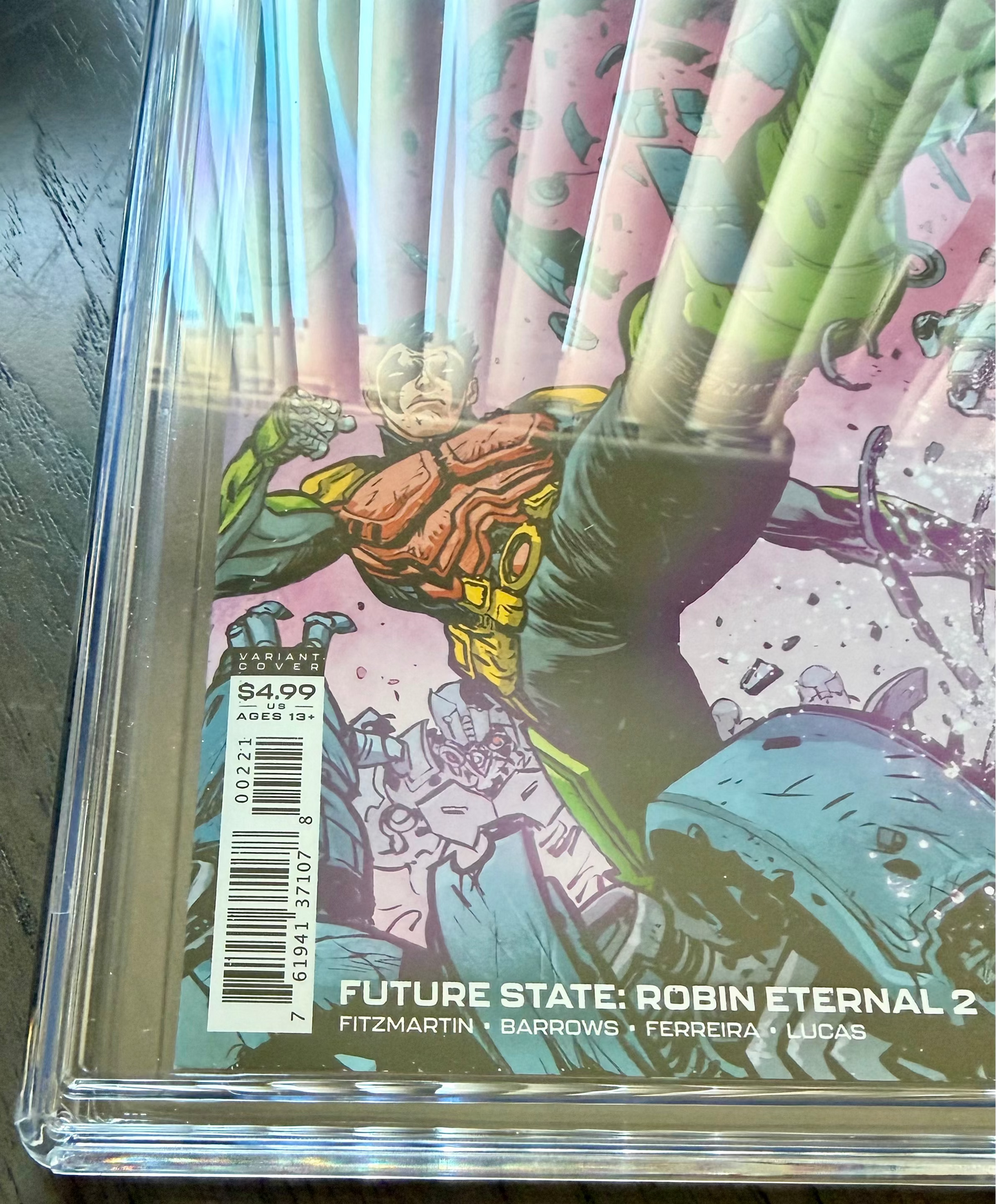 Future State: Robin Eternal #2 Johnson Variant Cover CGC 9.8 NM/M 1st Print